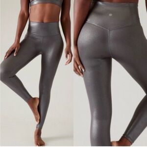 Athleta Elation Silver Leggings